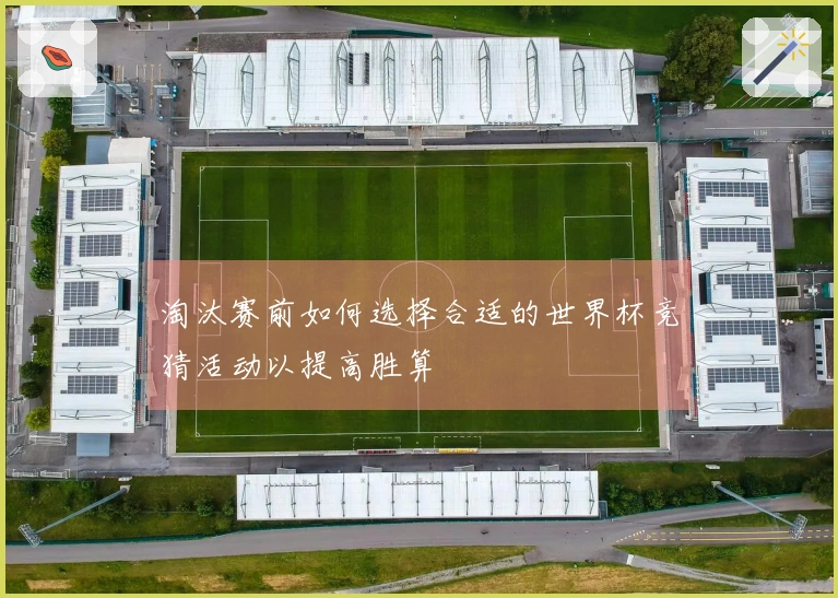 淘汰赛前如何选择合适的世界杯竞猜活动以提高胜算