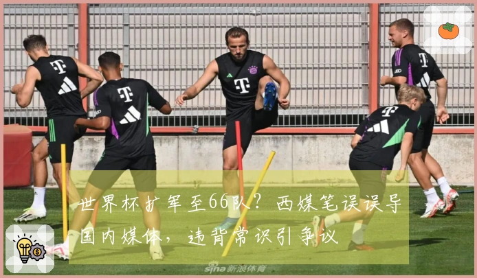 世界杯扩军至66队？西媒笔误误导国内媒体，违背常识引争议